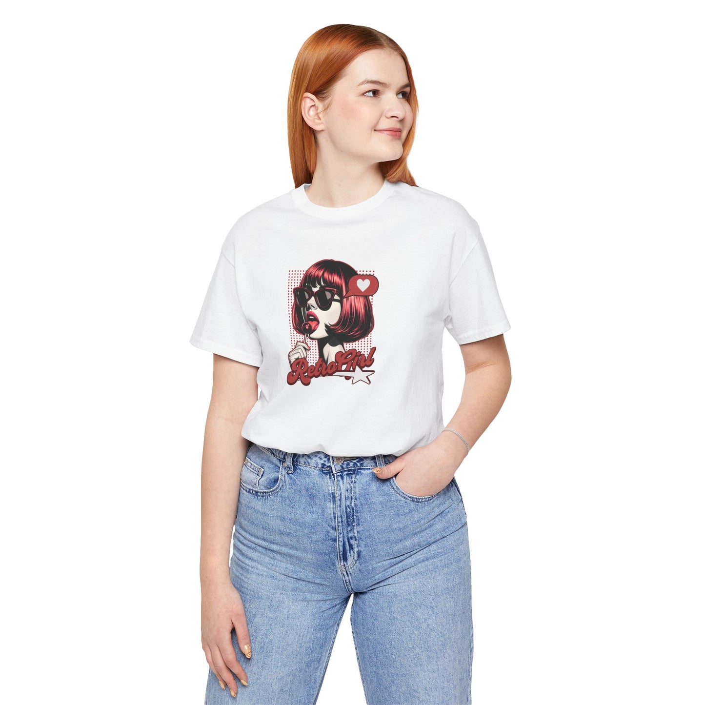 Retro Girl Tshirt Tee