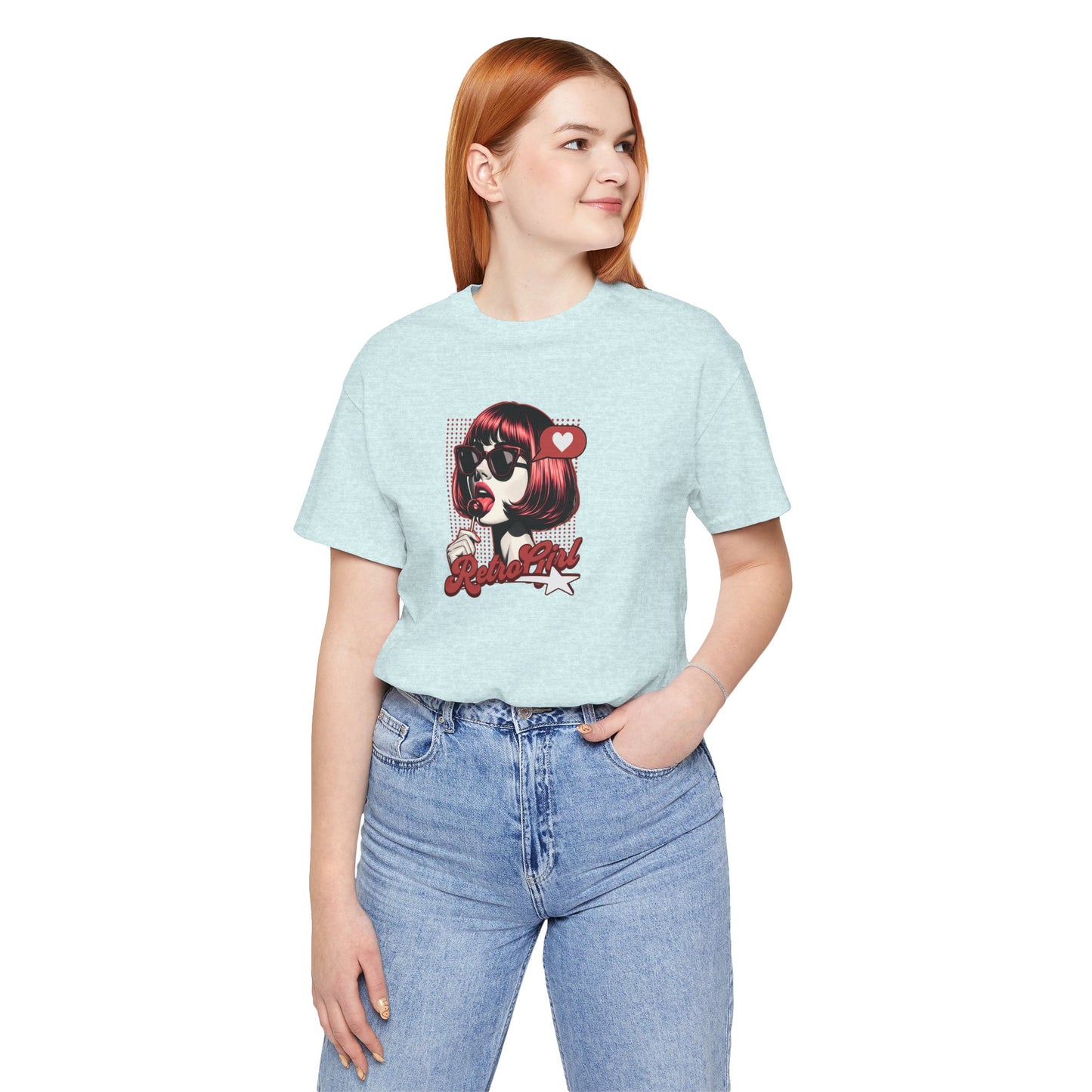 Retro Girl Tshirt Tee