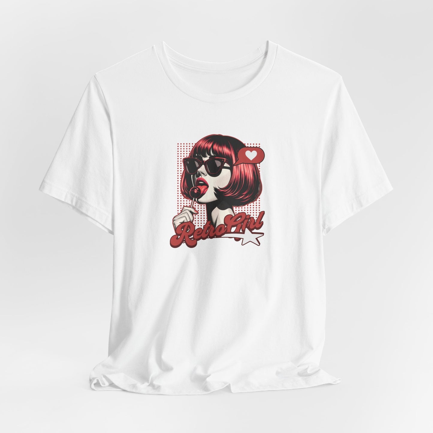 Retro Girl Tshirt Tee