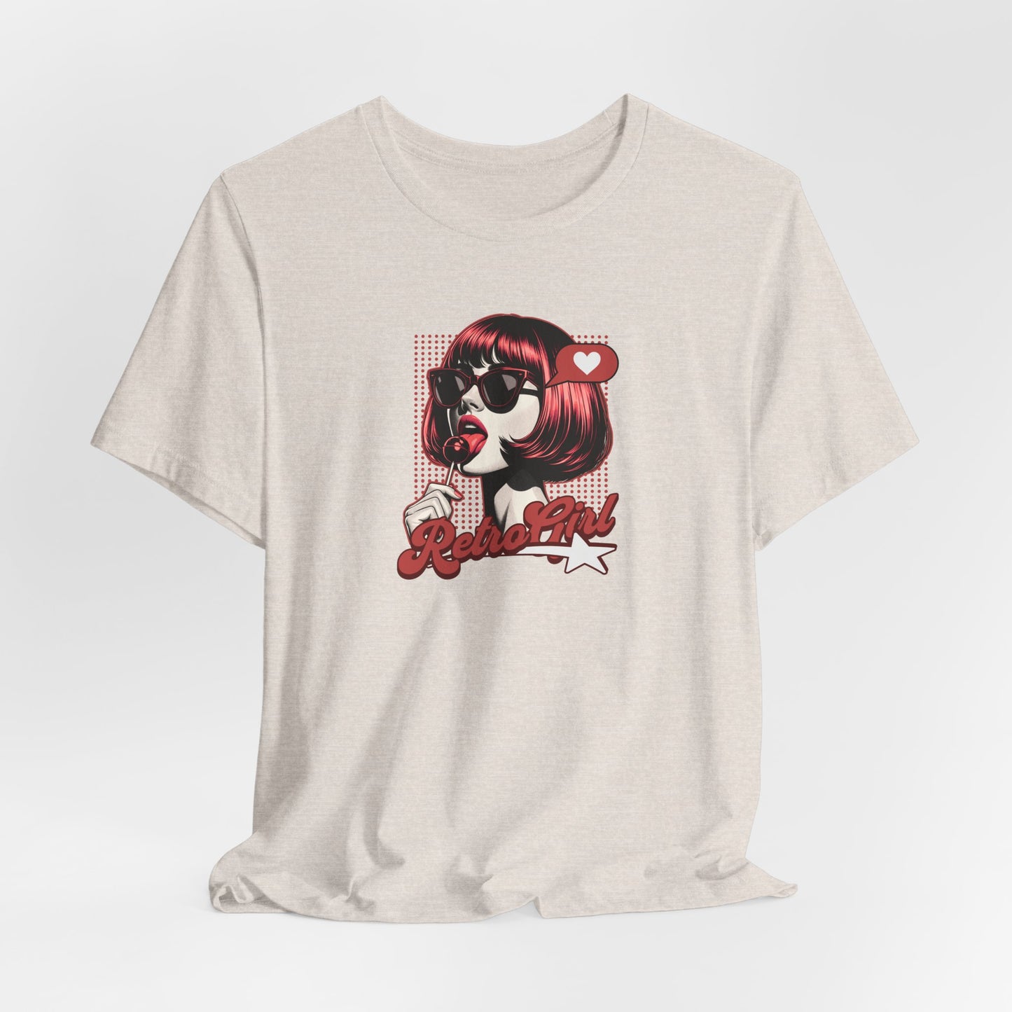 Retro Girl Tshirt Tee