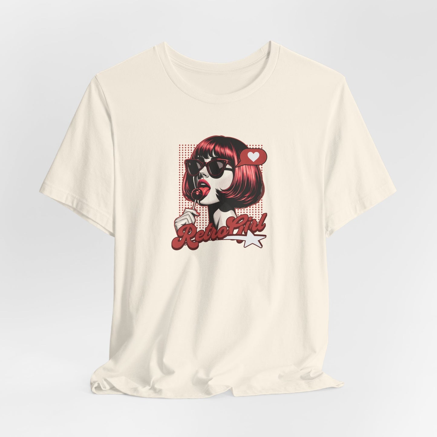 Retro Girl Tshirt Tee