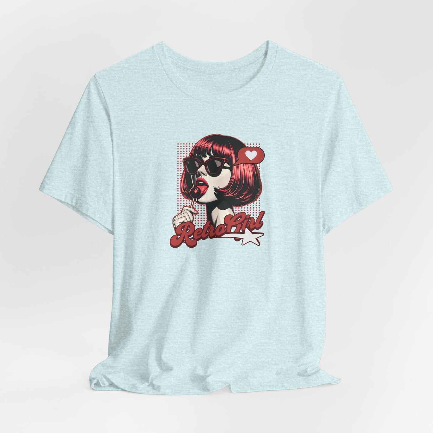 Retro Girl Tshirt Tee