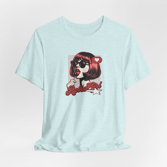 Retro Girl Tshirt Tee