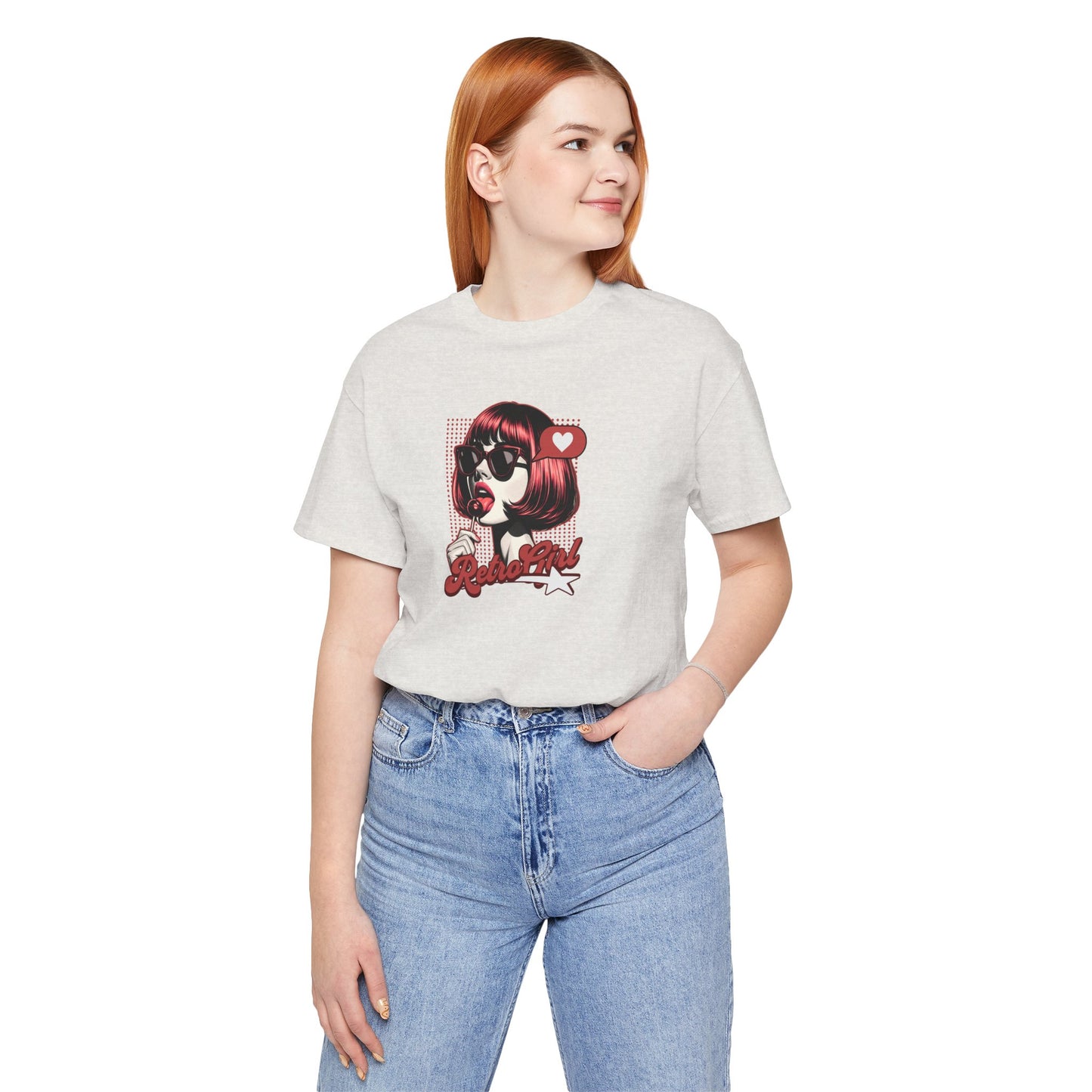 Retro Girl Tshirt Tee
