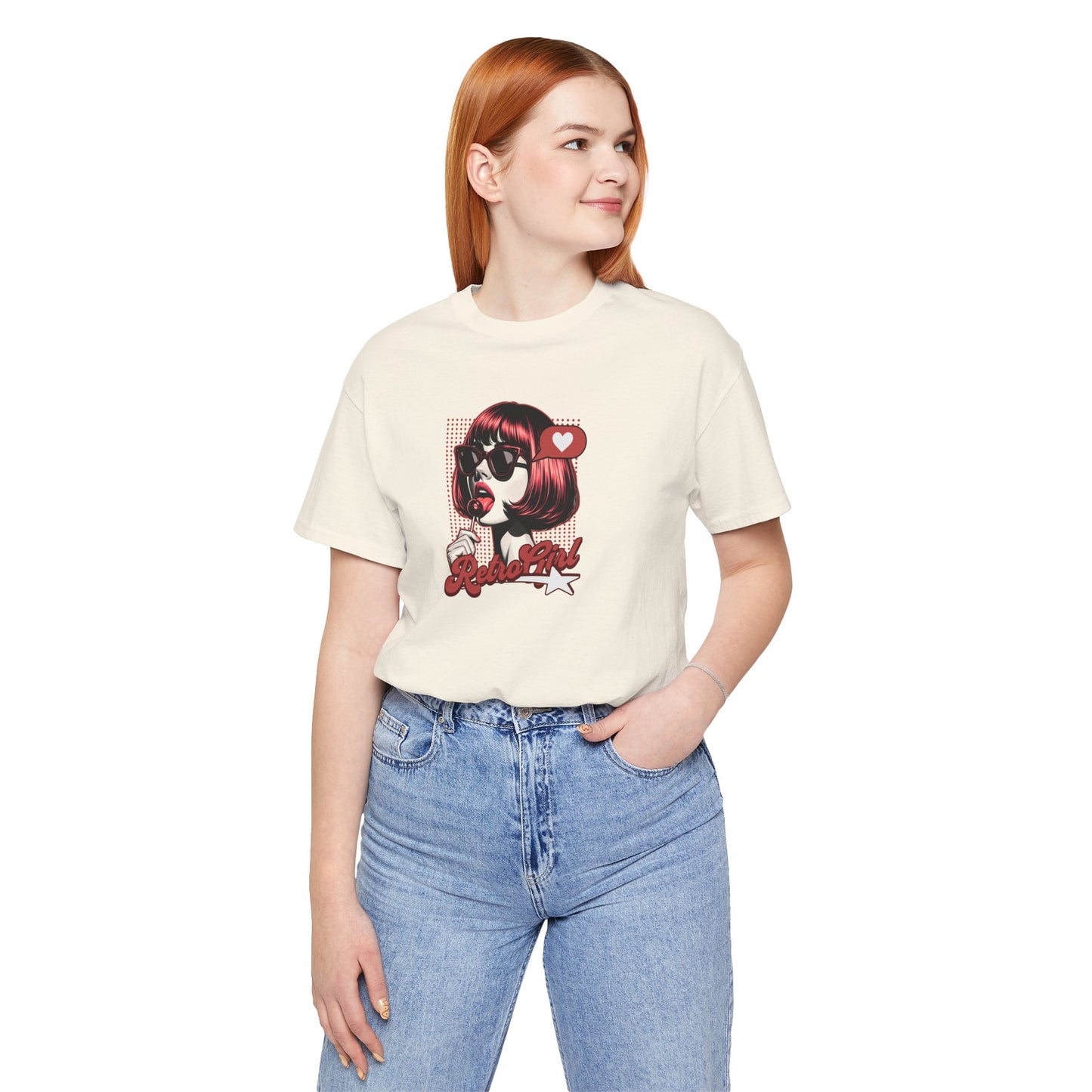 Retro Girl Tshirt Tee