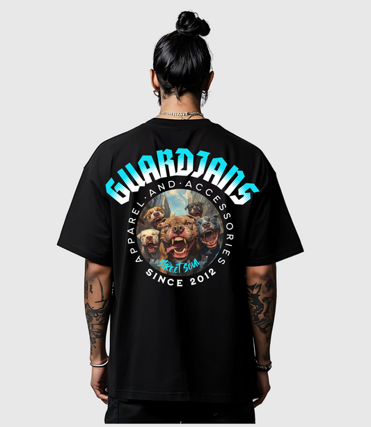 Oversize Tee My Guardians Pitbull Shirt